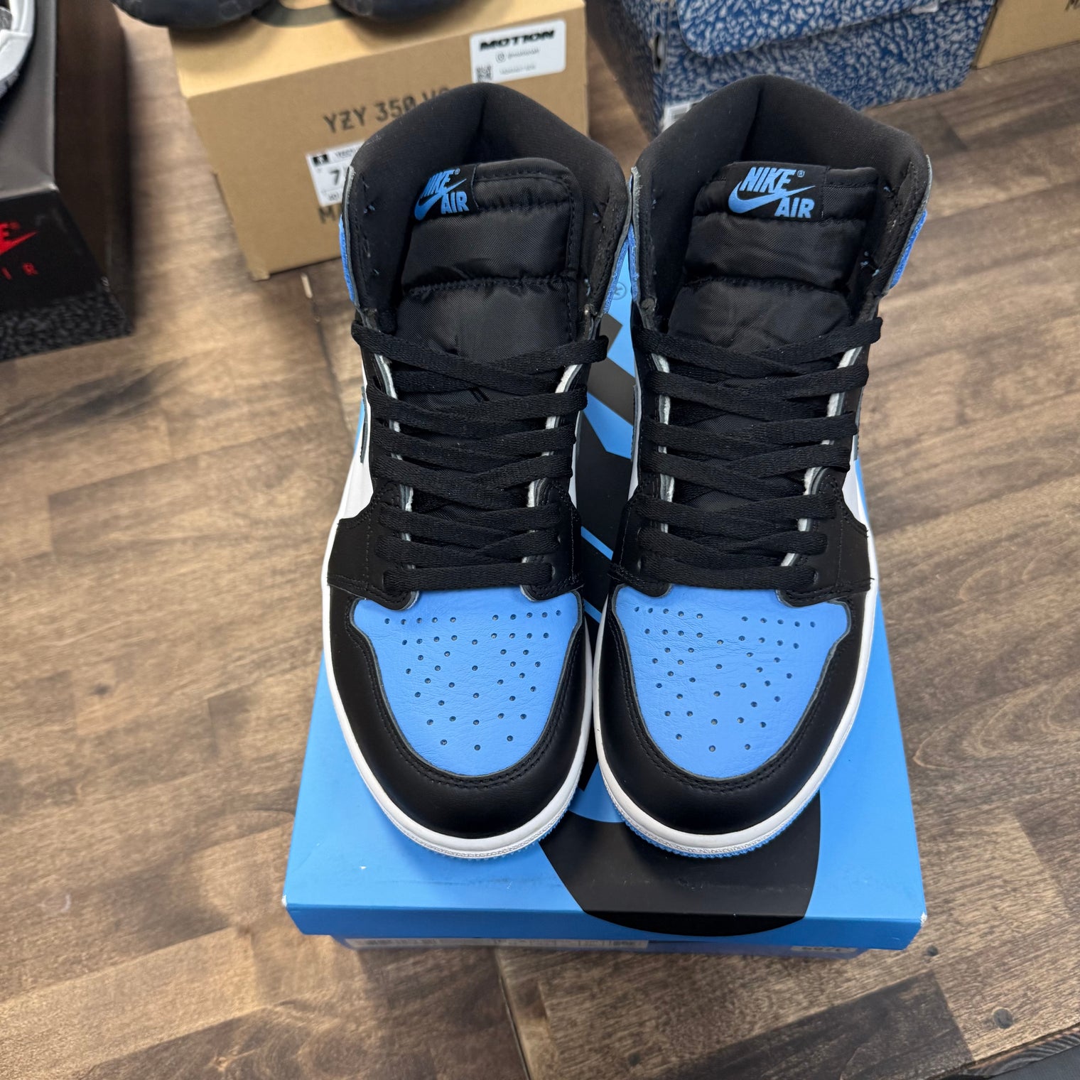 UNC Toe Jordan 1 High (USED)