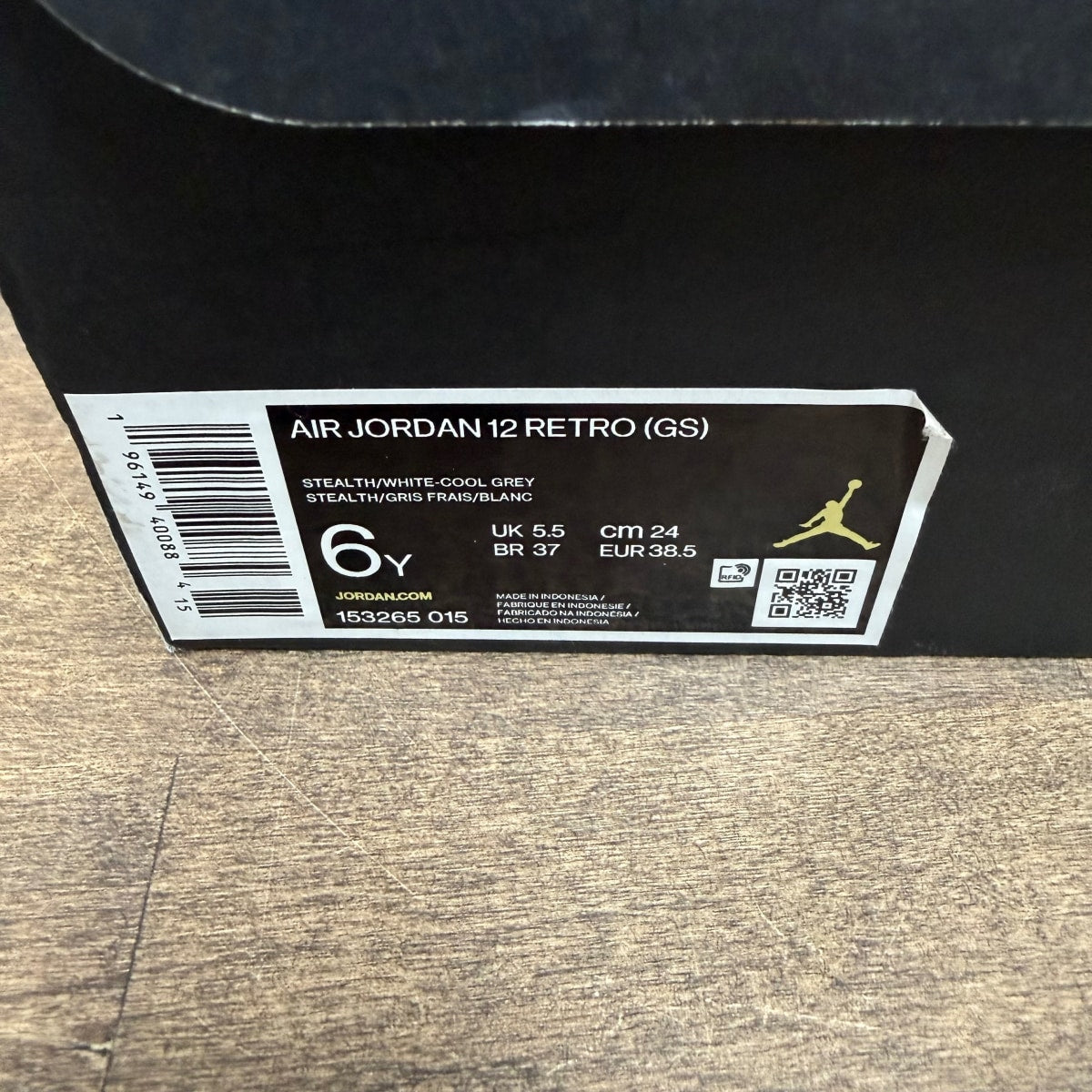 Jordan 12 Retro Stealth (GS) - Image 6