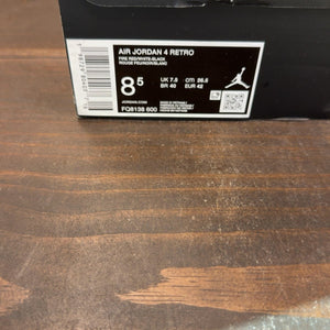 Jordan 4 Retro Toro Bravo (2026) Size 8.5 (Pre-Owned) - aux
