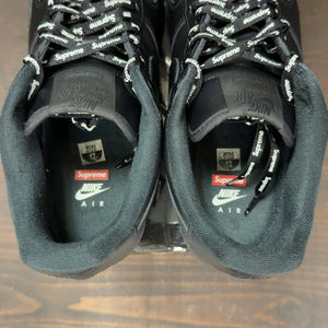 Nike Air Force 1 Low Supreme Black Size 12 (Pre-Owned) - aux