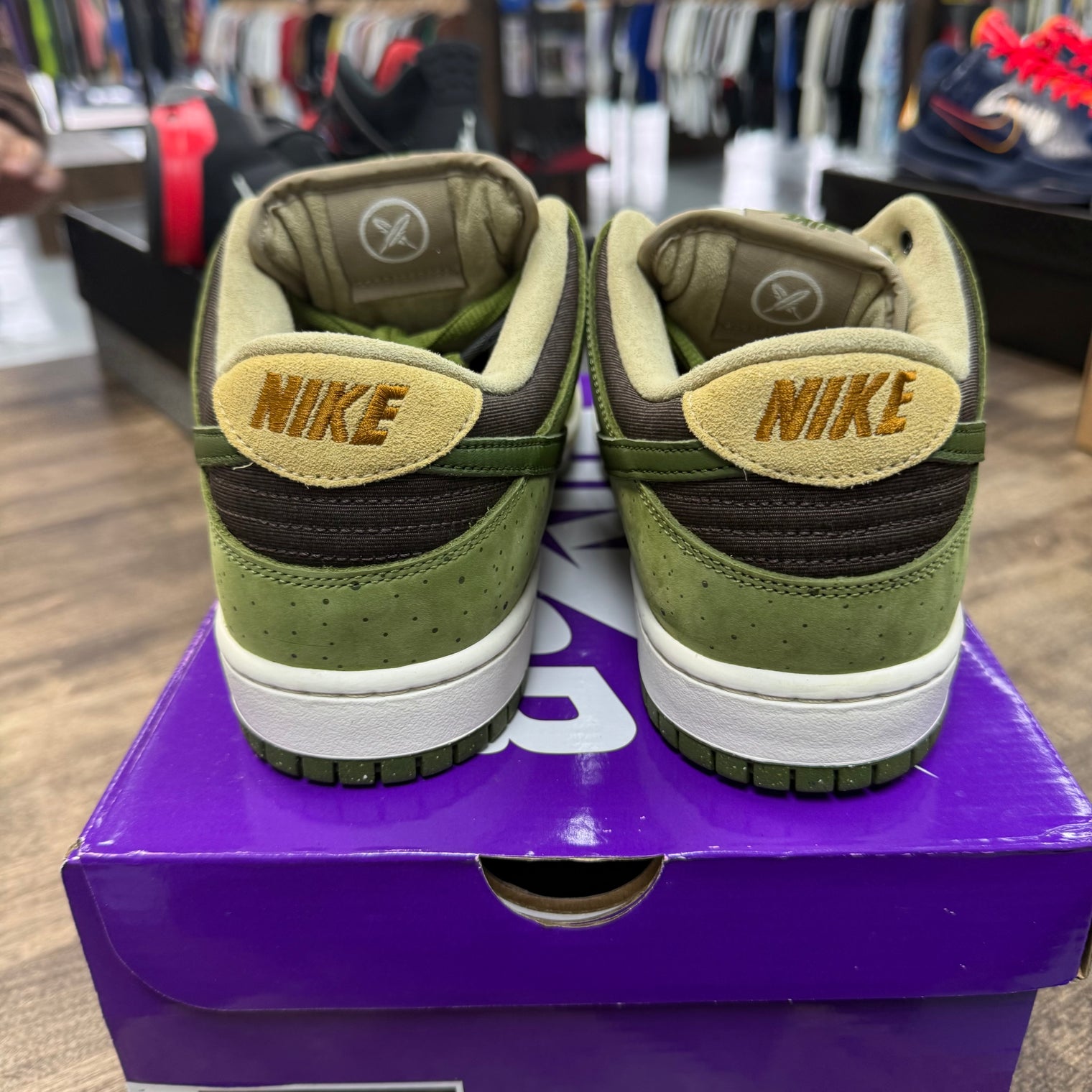 Nike SB Dunk Low Yuto Horigome Matcha (US 10) (Like New)