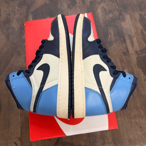 Jordan 1 Retro High Obsidian (GS) Size 4Y (Pre-Owned) - Image 4