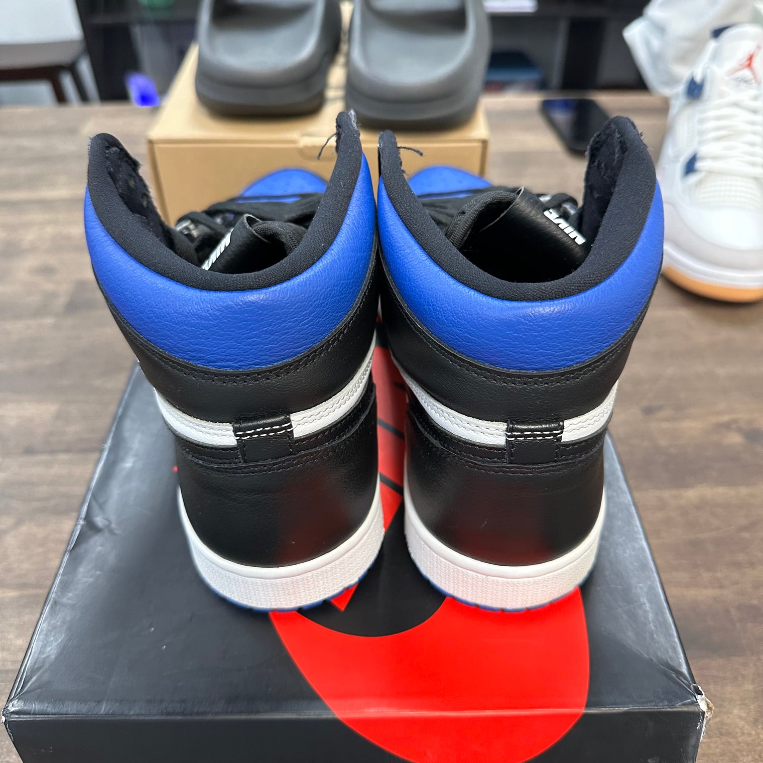 Royal Toe Jordan 1 High (USED)