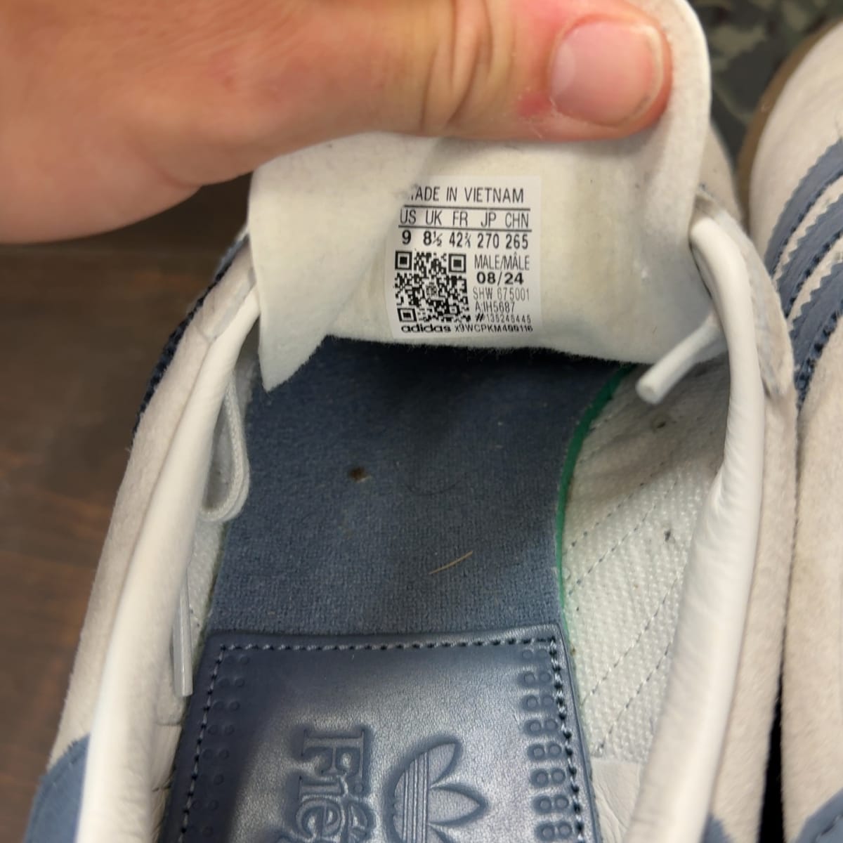 adidas Clarks 8th Street AS350 by Ronnie Fieg Kith Loyalty Porgram Elevation Blue Size 9 (Pre-Owned) - aux