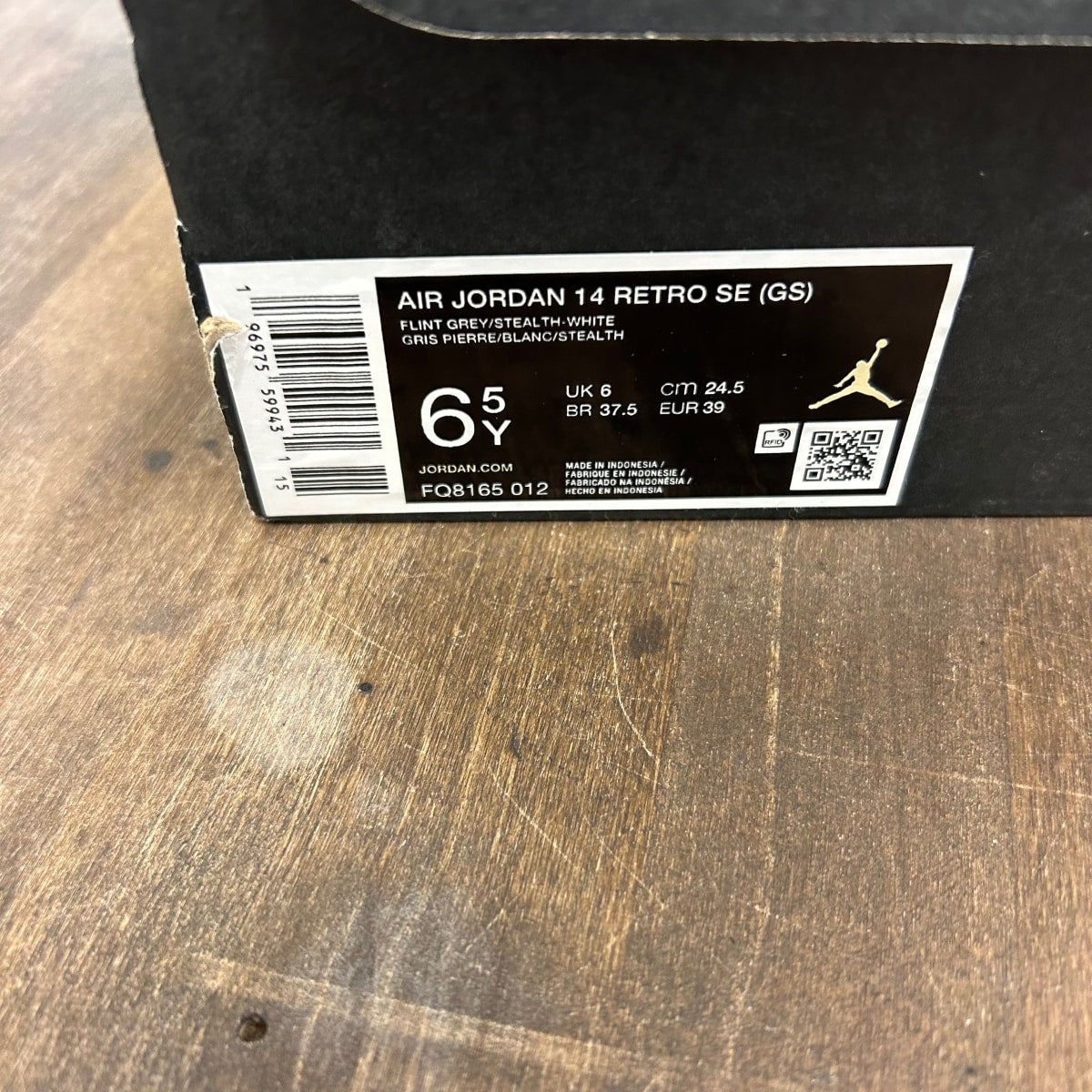 Jordan 14 Retro Flint Grey (GS) - Image 6