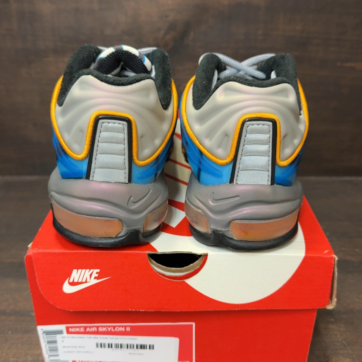 Nike Air Max Deluxe Photo Blue Orange Peel Size 9 (Pre-Owned) - Image 5