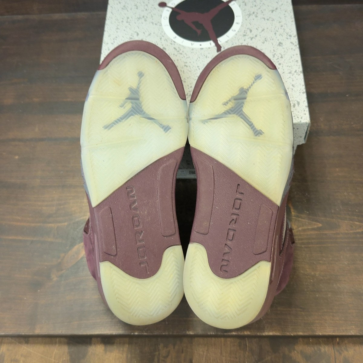 Jordan 5 Retro Burgundy (2023) - Image 7