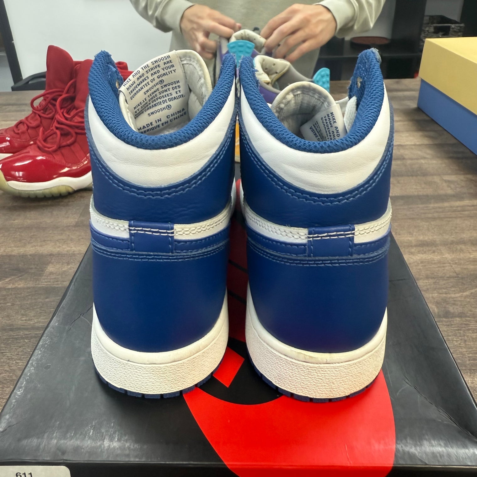 Storm Blue Jordan 1 High (GS) (USED)