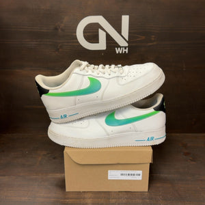 Nike Air Force 1 Low '07 LV8 White Aquamarine Size 13 (Pre-Owned) - Image 1