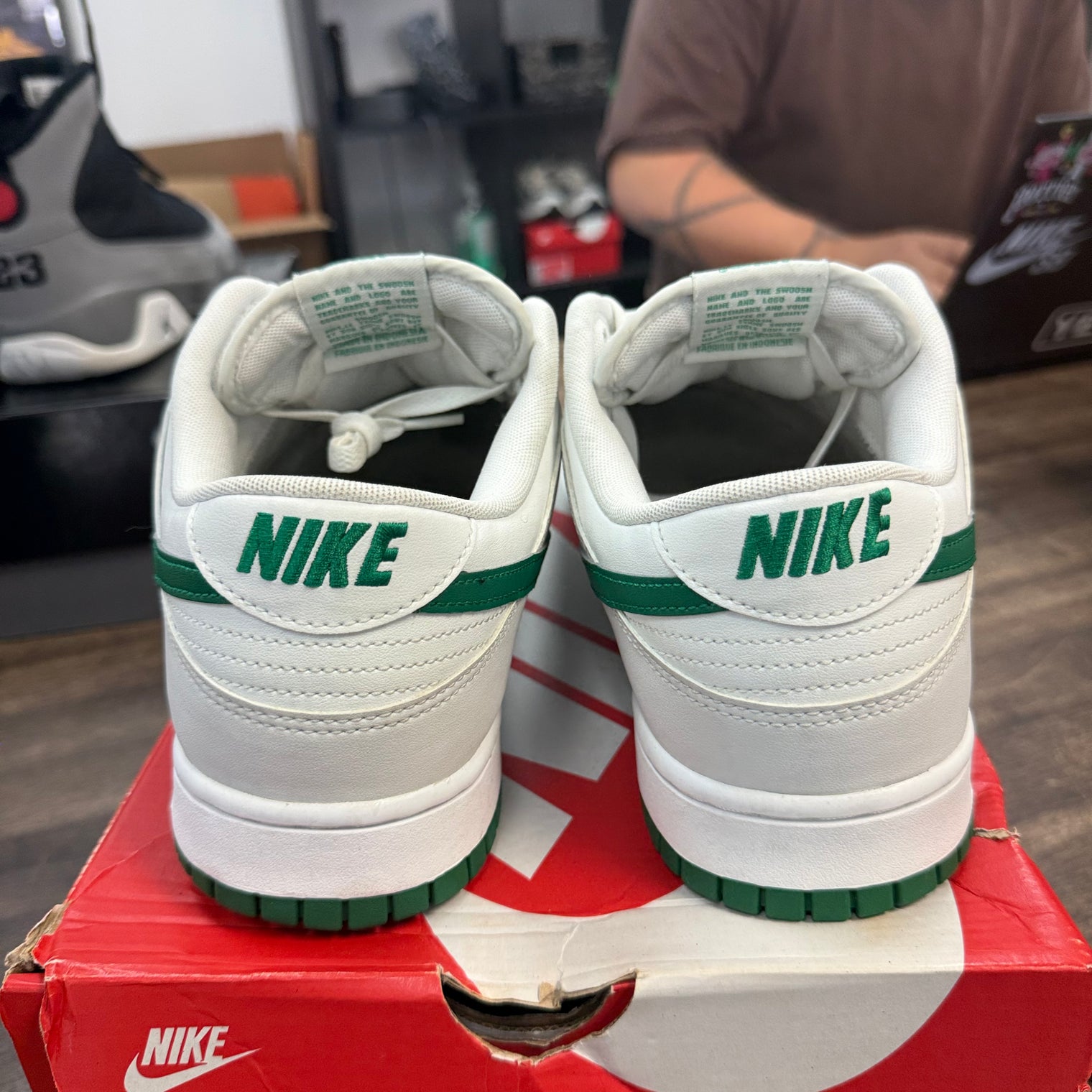 Nike Dunk Low Summit White Malachite (USED)