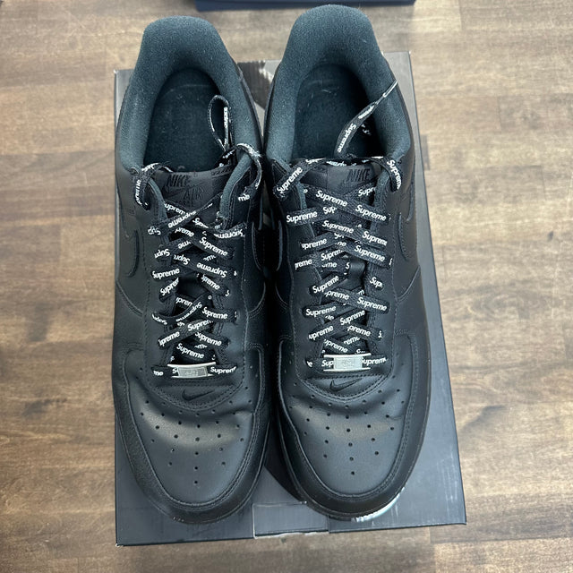 Black Supreme Air Force 1 Low (USED)