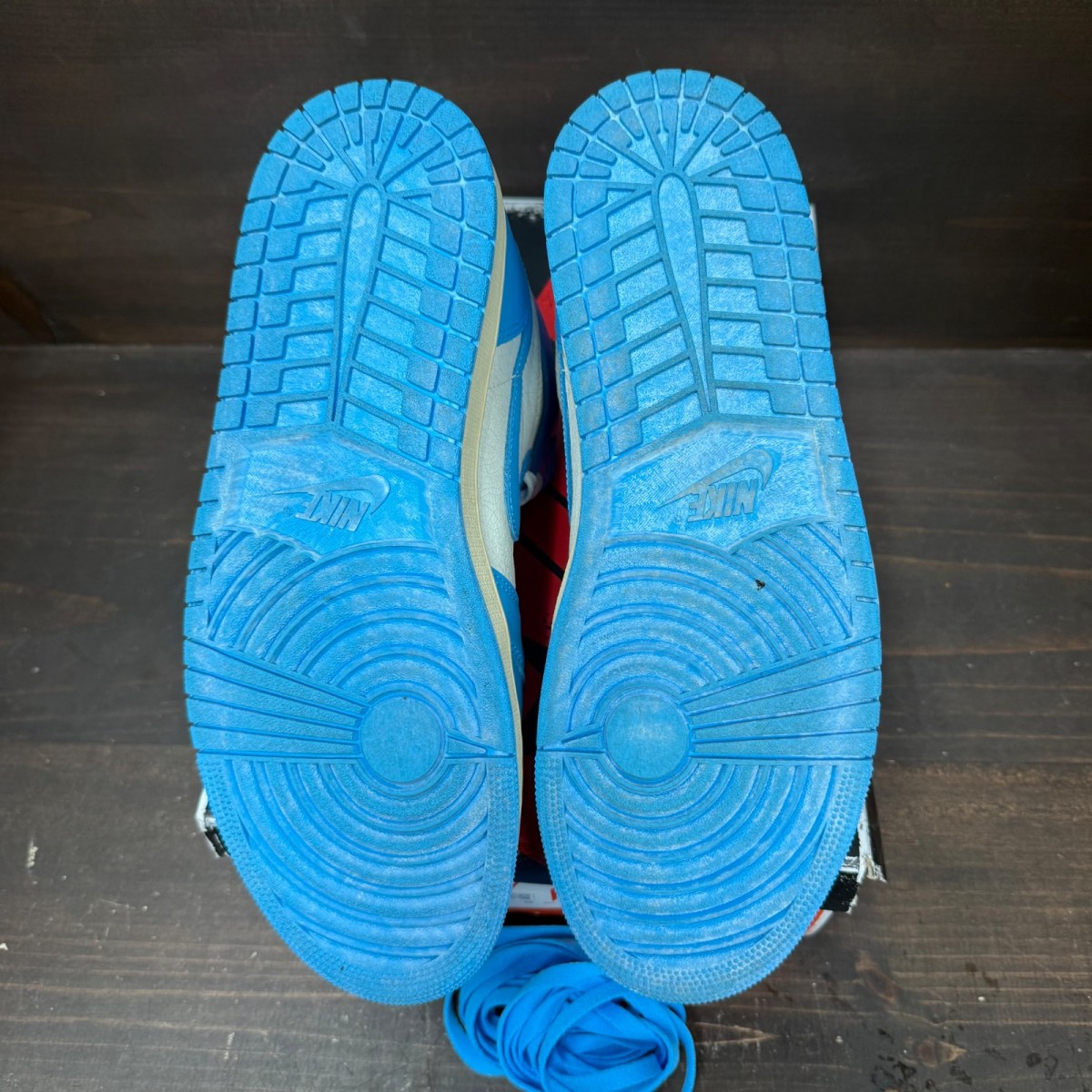 Jordan 1 Retro High OG UNC Reimagined Size 12 (Pre-Owned) - box