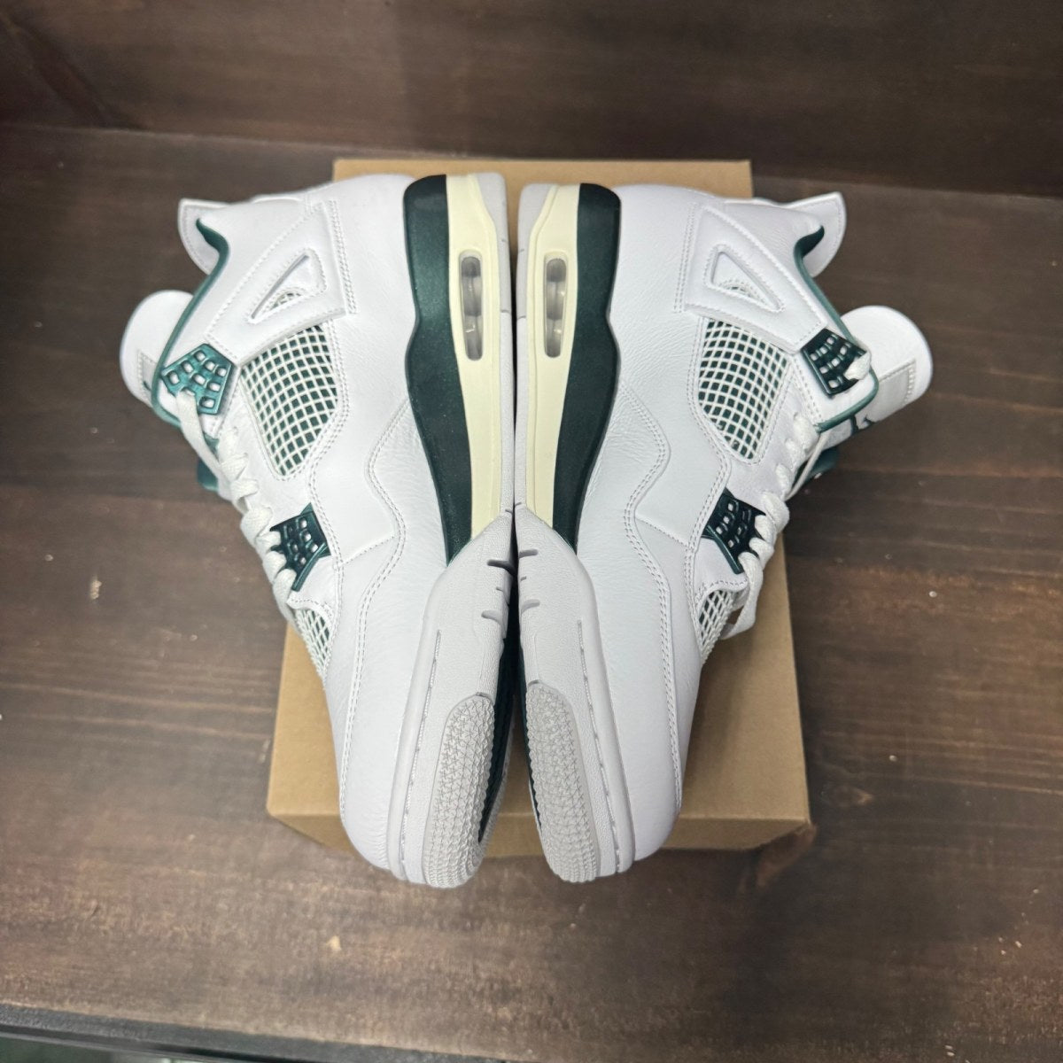 Jordan 4 Retro Oxidized Green Size 12 - Image 4