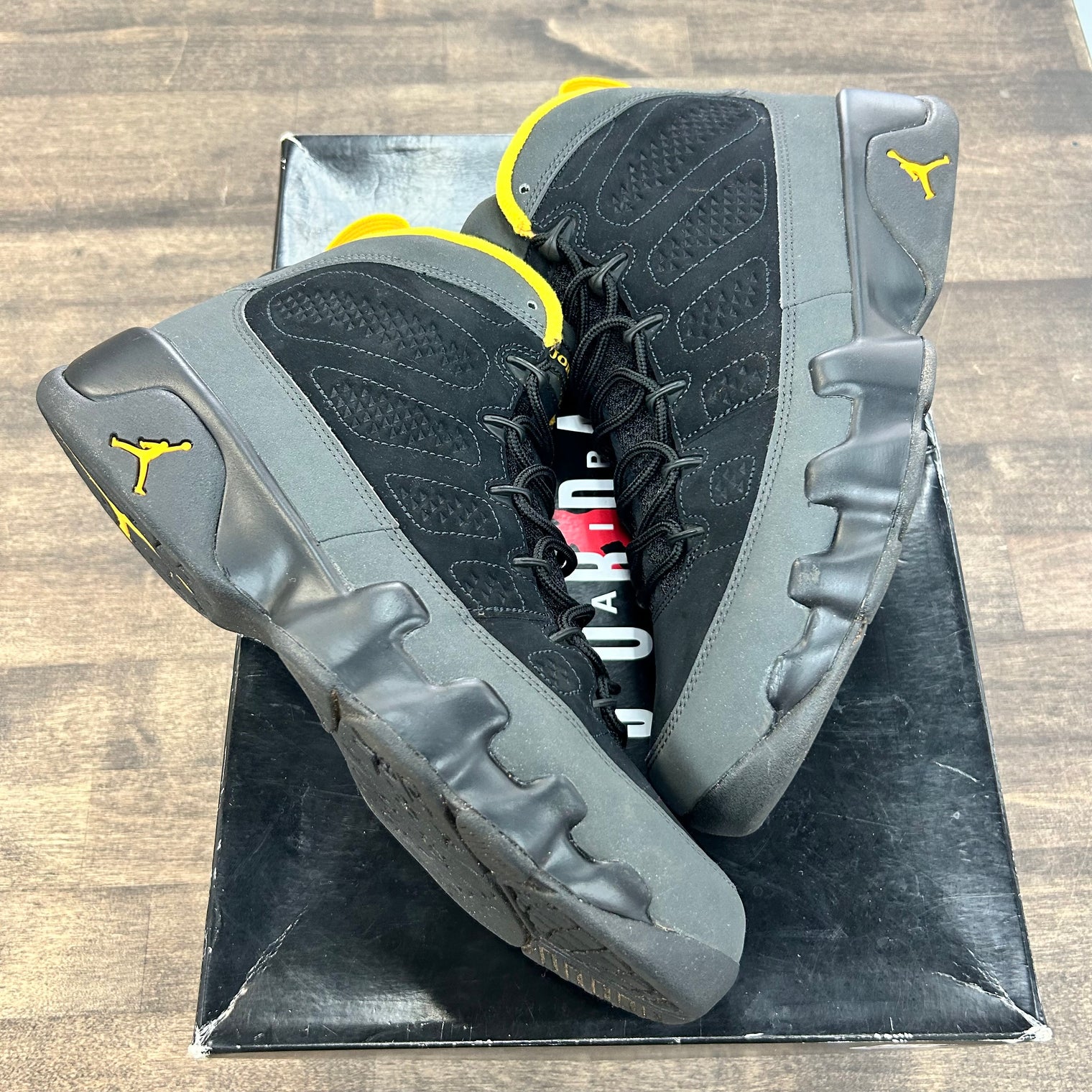 University Gold Jordan 9 Retro (USED)