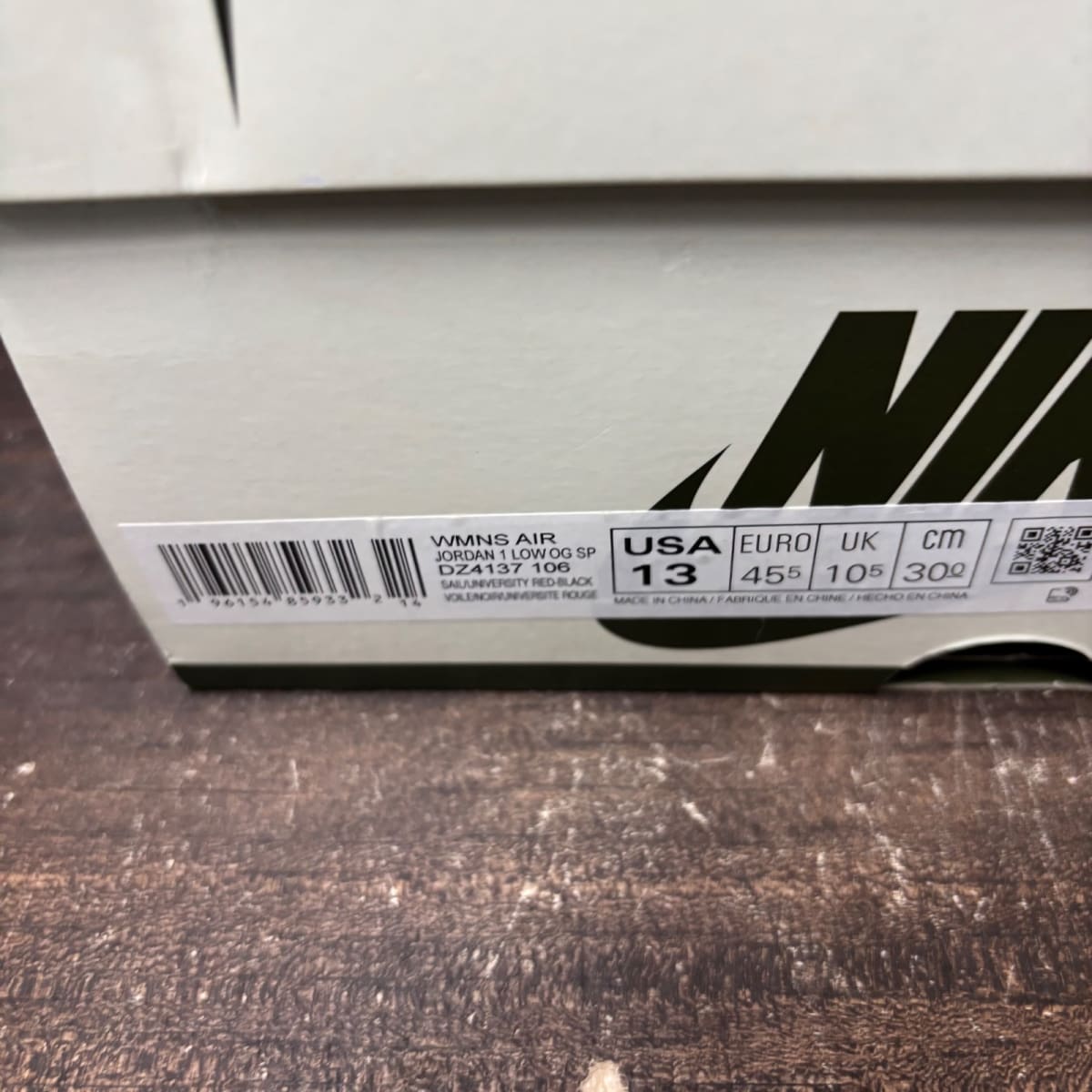 Jordan 1 Retro Low OG SP Travis Scott Olive (Women's) Size 13W (Pre-Owned) - aux