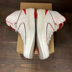 Jordan 2 Retro White Red (2014) Size 12 (Pre-Owned) - Image 4