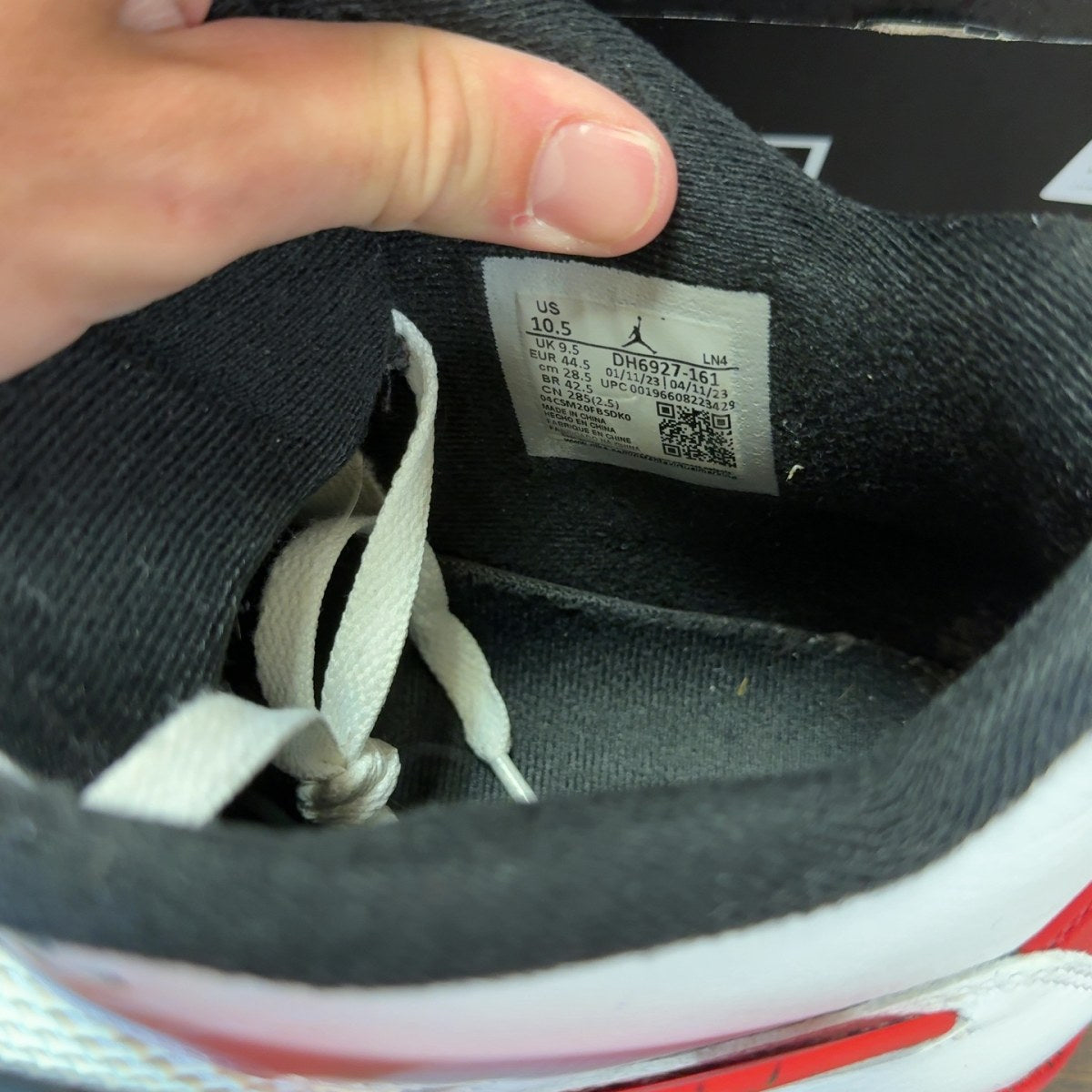 Jordan 4 Retro Red Cement - Image 7
