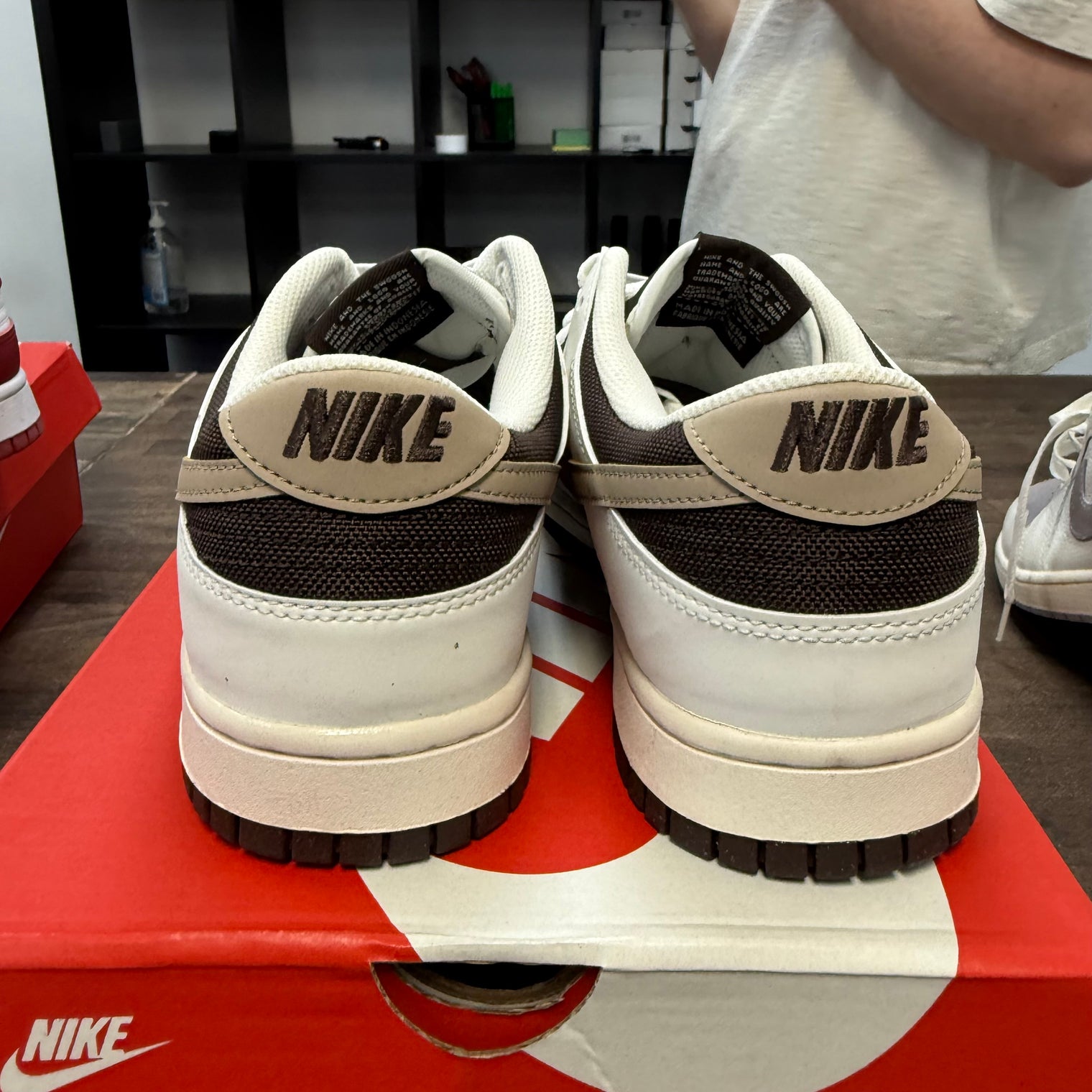 Summit White Baroque Brown Next Nature Dunk Low (USED)