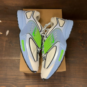 Nike Air Pegasus Wave Football Grey Green Strike Size 12 (Pre-Owned) - back