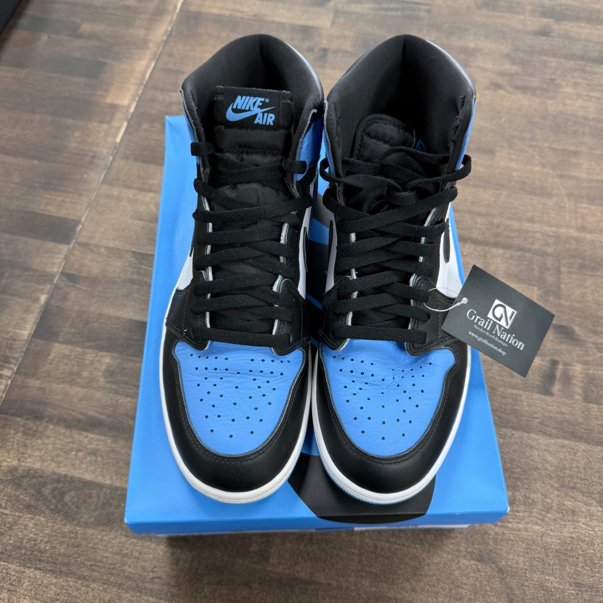 Jordan 1 Retro High OG UNC Toe - Image 2