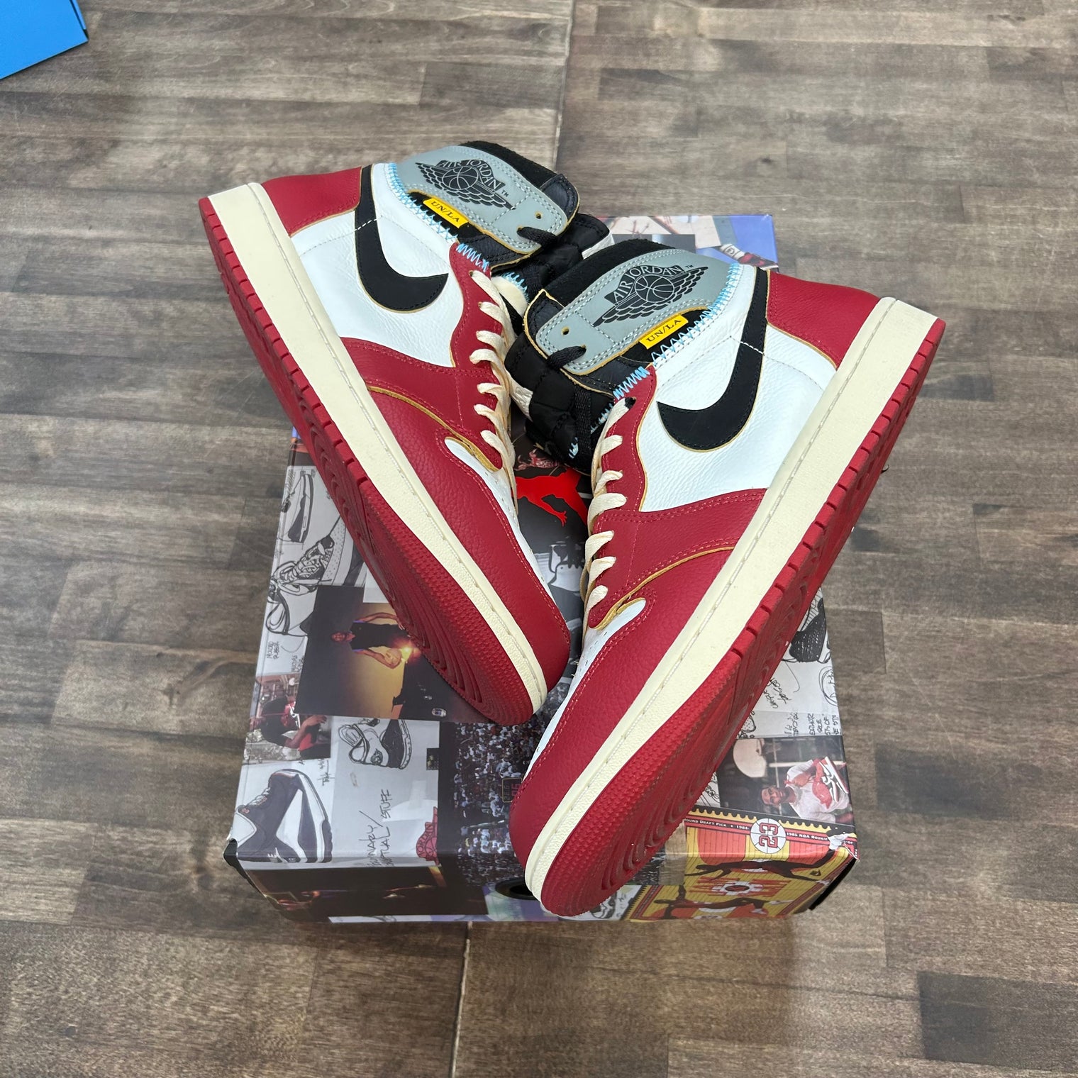 Union LA Chicago Shadow Jordan 1 High (Lightly Worn)