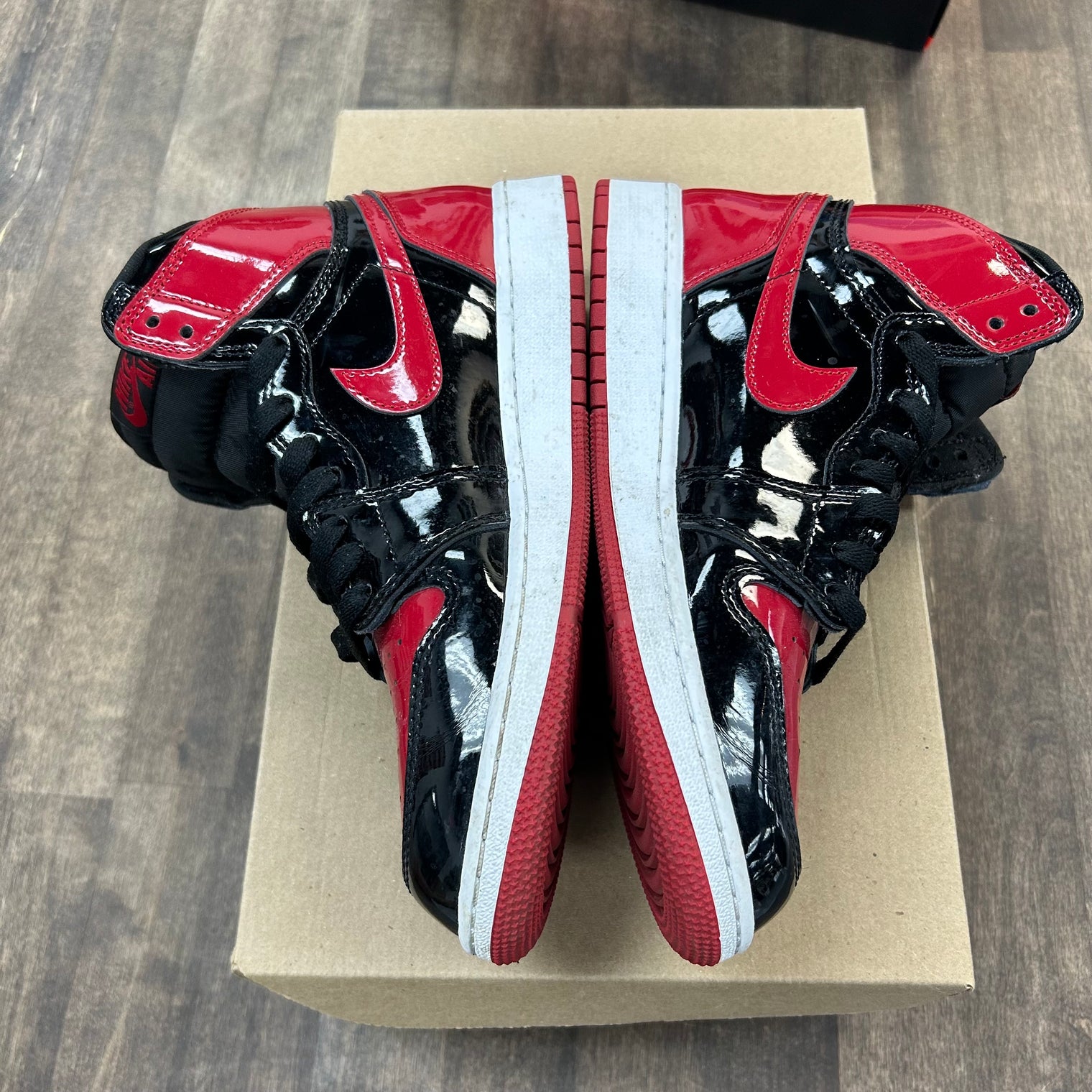 Patent Bred Jordan 1 High (GS) (USED, No Box)