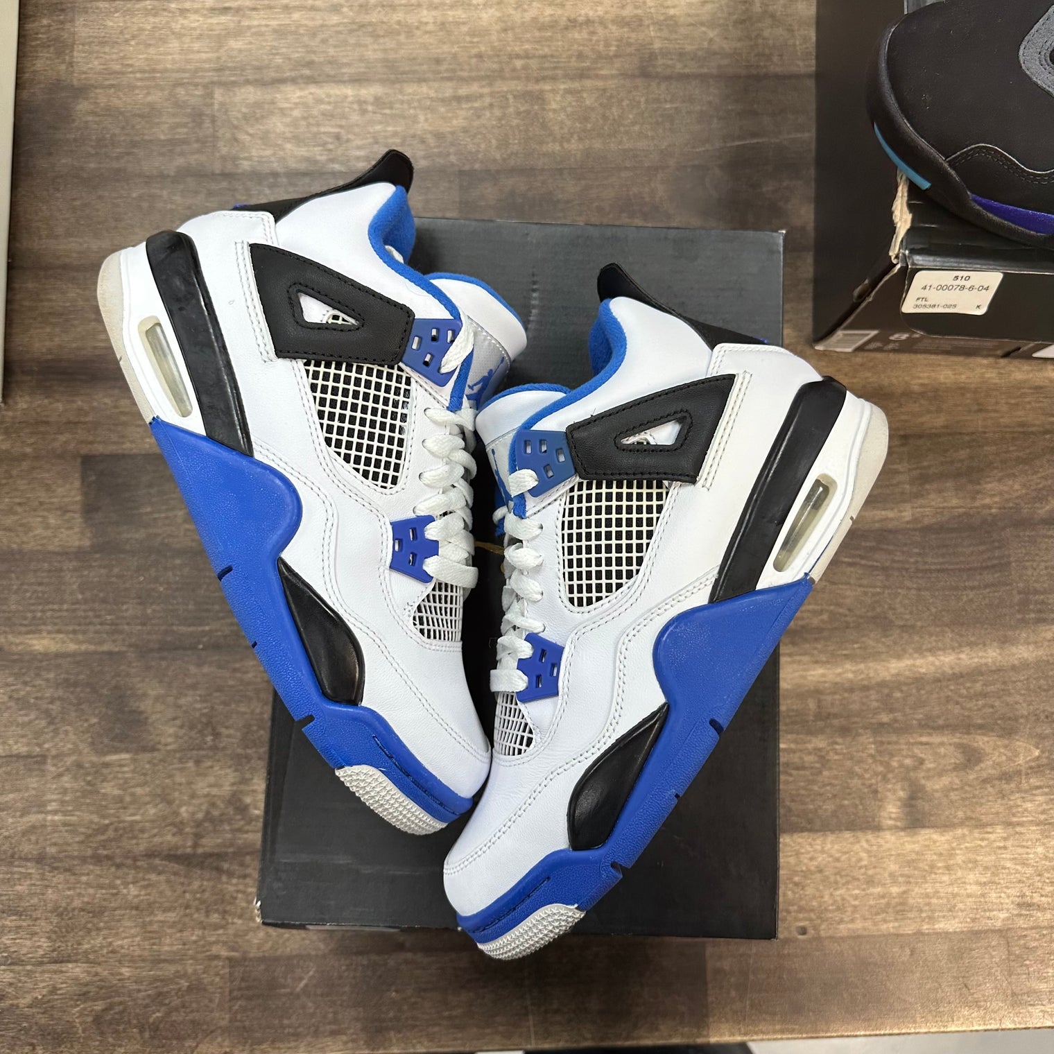 Jordan 4 Retro Motorsports (2017) (US 4.5Y) (USED)