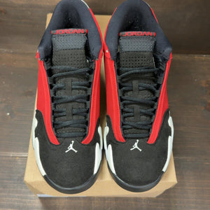 Jordan 14 Retro Gym Red Toro Size 8 (Pre-Owned) - tag