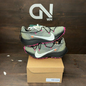 Nike Vapor Street Off-White Black Laser Fuchsia (Women's) Size 11W (Pre-Owned) - front