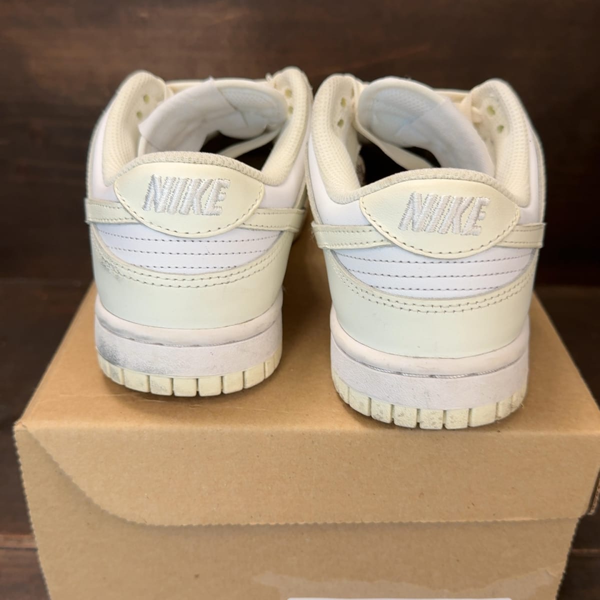 Nike Dunk Low Retro Coconut Milk (Women's) Size 6W (Pre-Owned) - aux