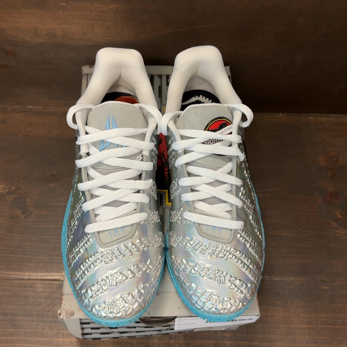 Nike Ja 3 Jurassic Park Cloud Island Size 9 (Pre-Owned) - tag