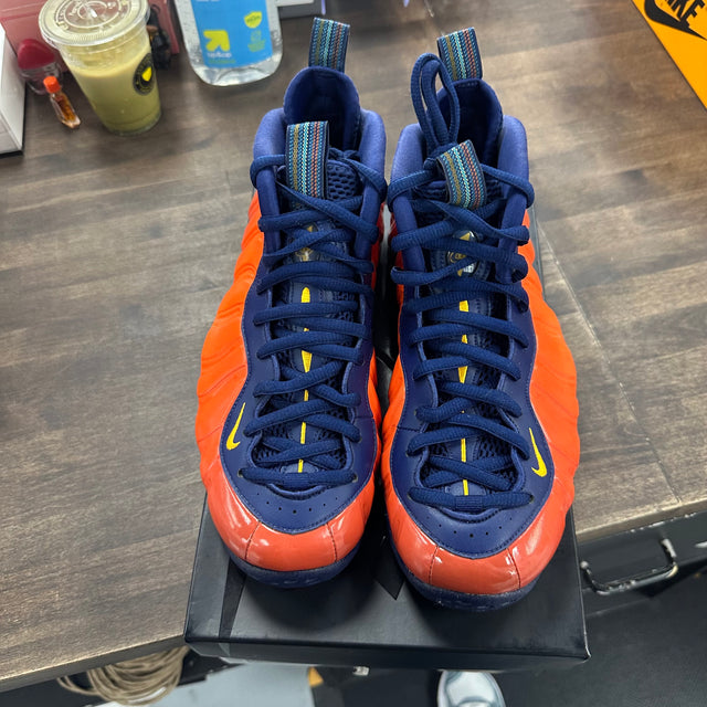 Blue Void Rugged Orange Foamposite One (USED)