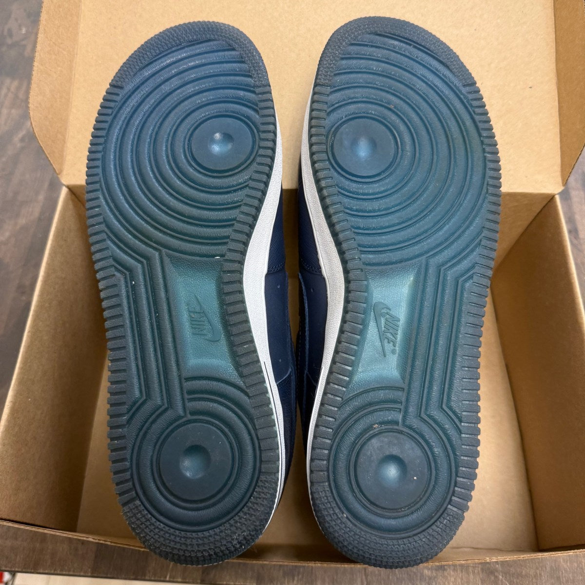 Nike Air Force 1 Mid '07 Obsidian Brigade Blue Size 13 (Pre-Owned) - Image 2