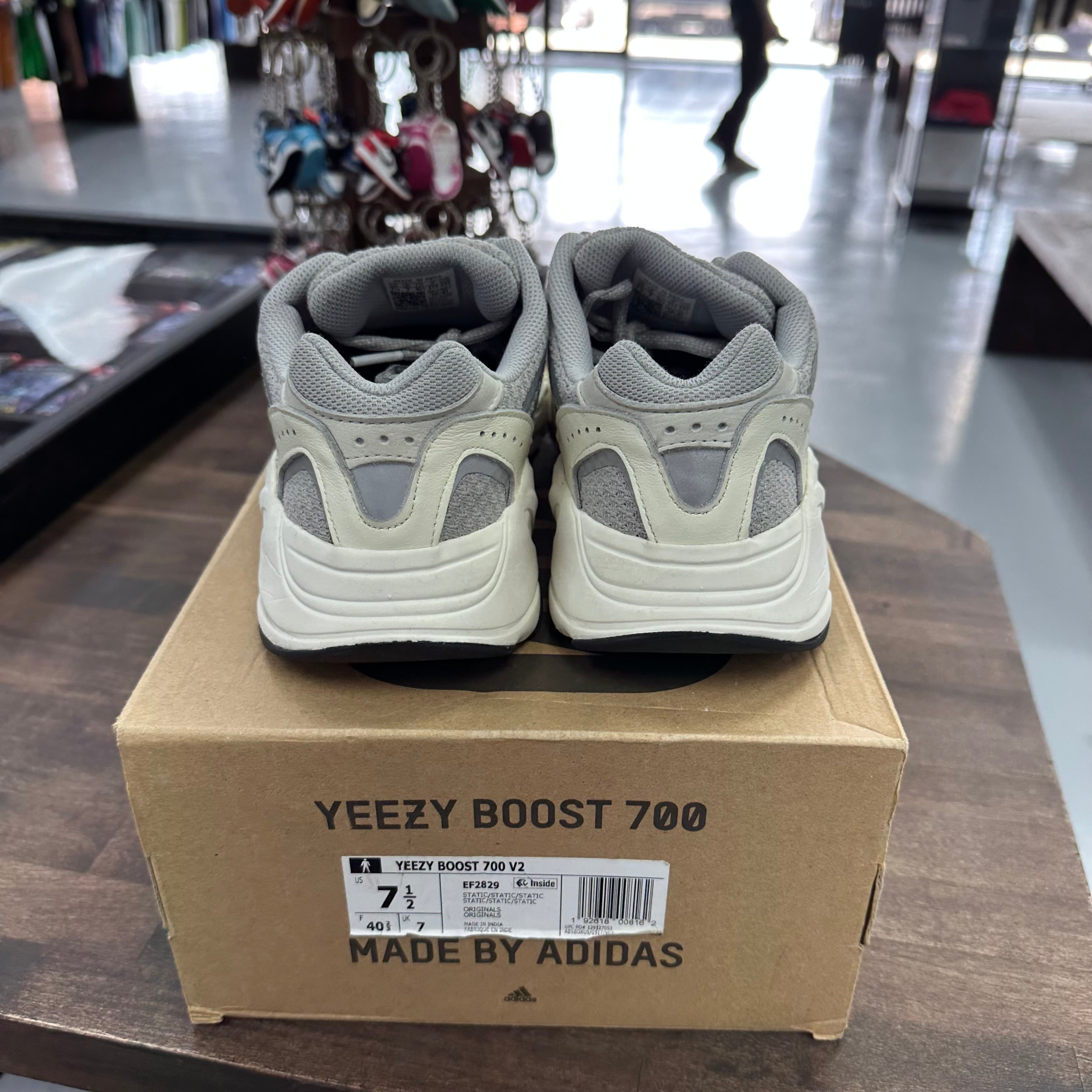 adidas Static Yeezy 700 V2 (USED) Size 7.5 (Pre-Owned) - Image 3