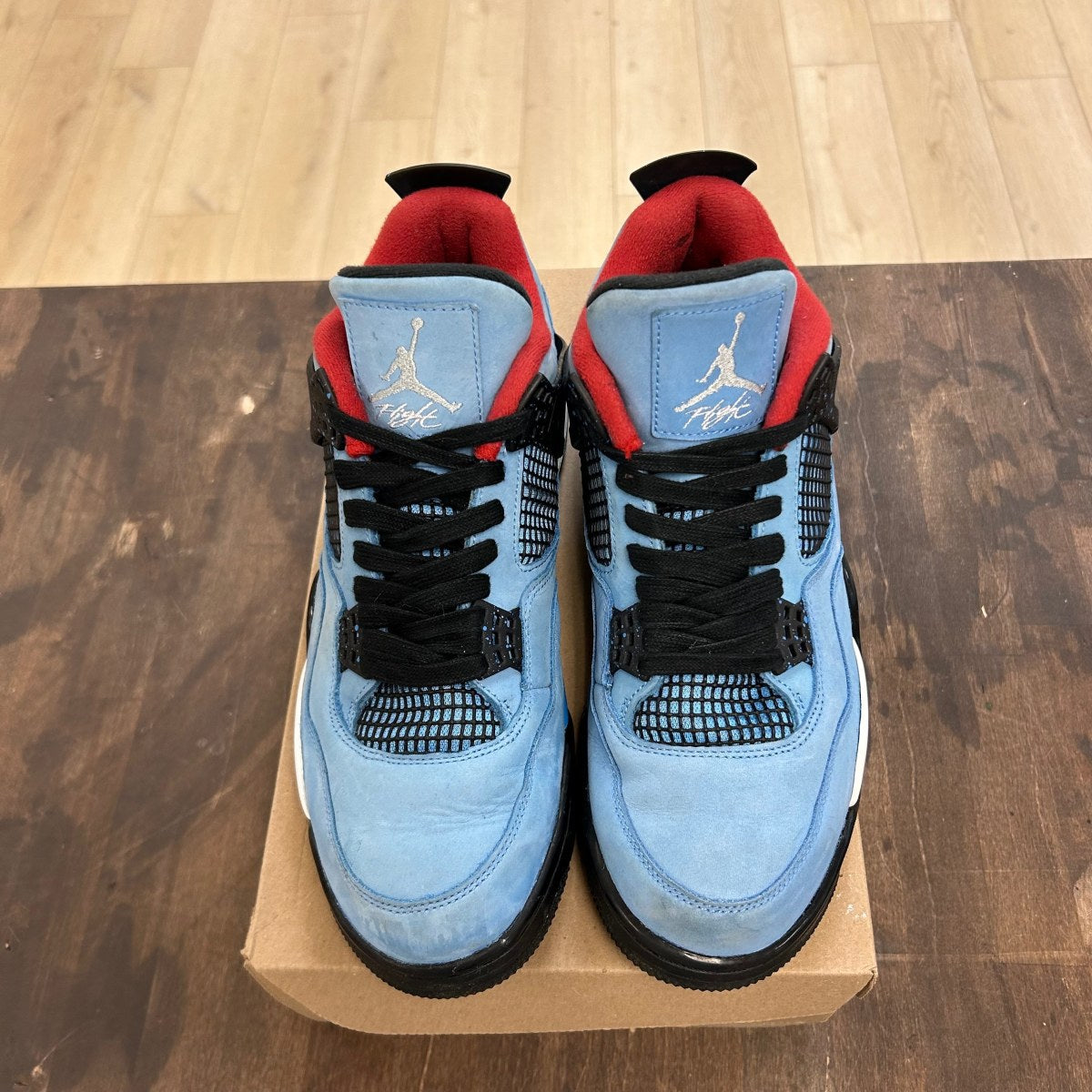 Jordan 4 Retro Travis Scott Cactus Jack Size 10.5 (Pre-Owned) - Image 2