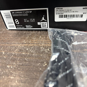 Jordan 17 Low Black Patent Size 8 (Pre-Owned) - aux