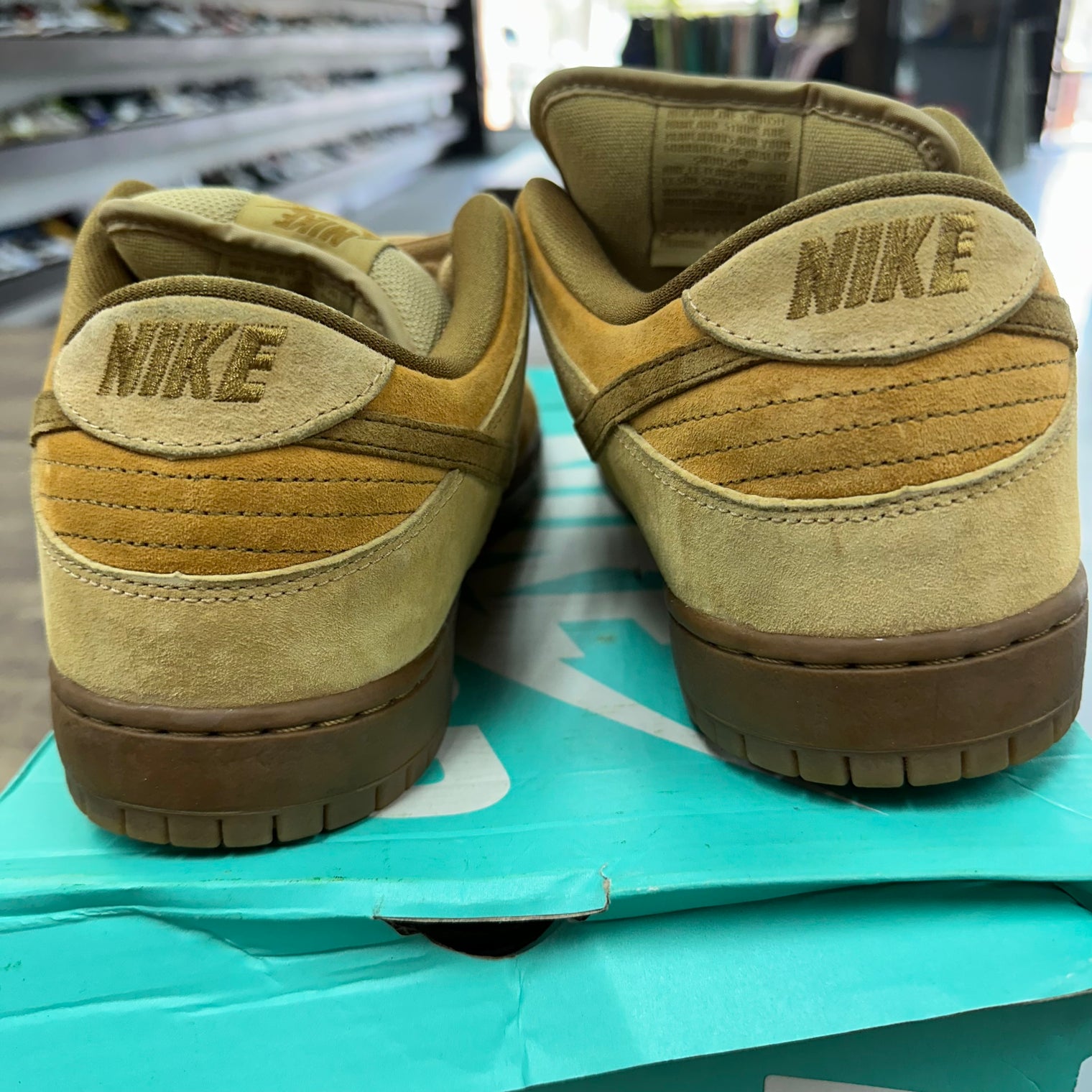 Reeses Forbes Wheat SB Dunk Low (Used)