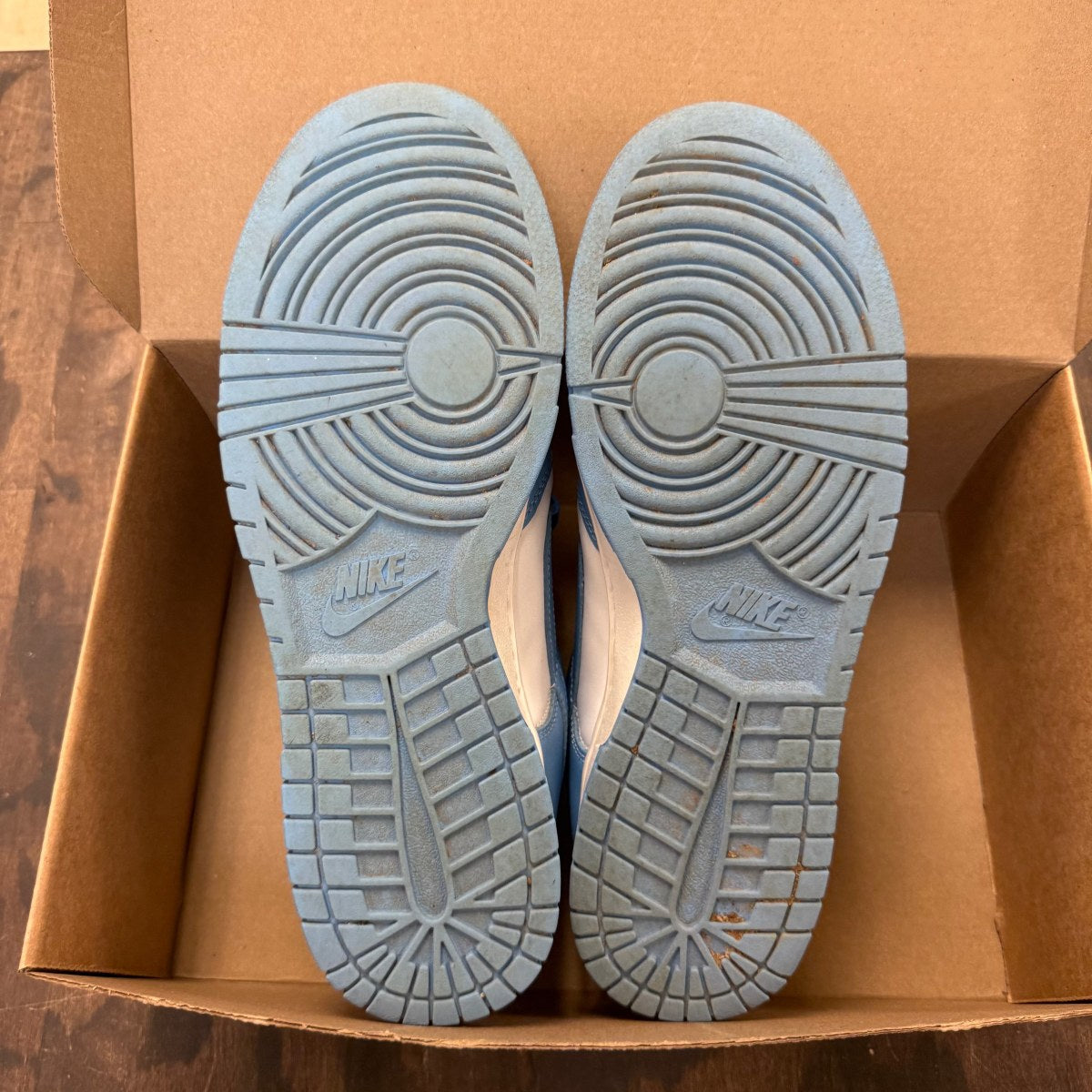 Nike Dunk Low UNC (2021) Size 10.5 (Pre-Owned) - Image 6