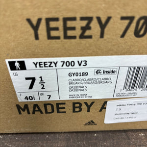 adidas Yeezy 700 V3 Clay Brown Size 7.5 (Pre-Owned) - aux