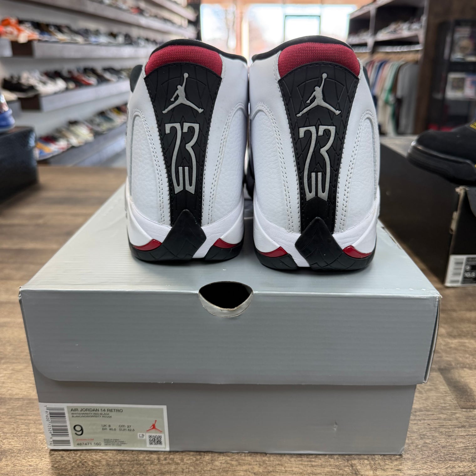 Black Toe Jordan 14 Retro (2024) (USED)