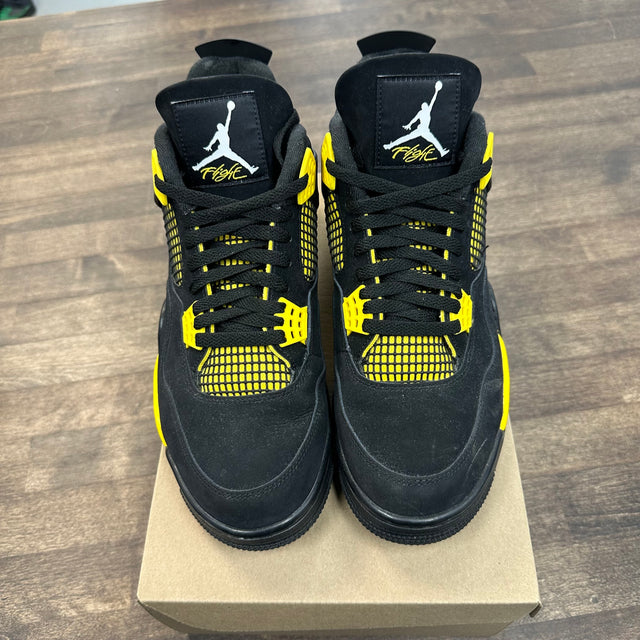 Yellow Thunder Jordan 4 (USED, No Box)