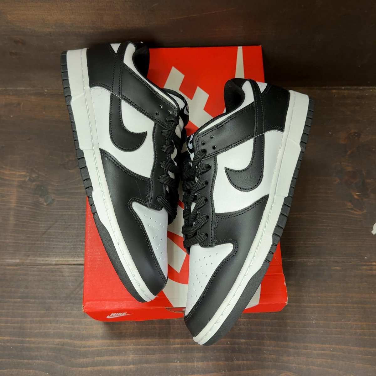 Nike Dunk Low Retro White Black Panda Size 11.5 (Pre-Owned) - back
