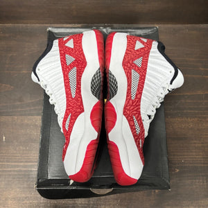 Jordan 11 Retro Low IE White Gym Red - Image 4