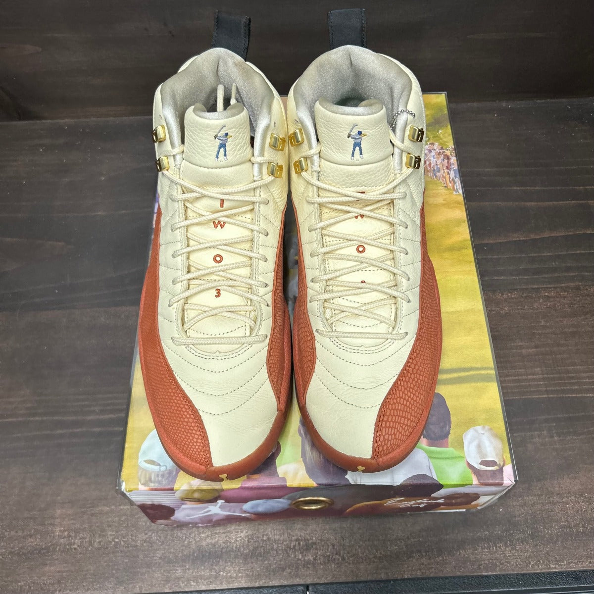 Jordan 12 Retro Eastside Golf Out of the Clay Size 12.5 (Pre-Owned) - Image 3