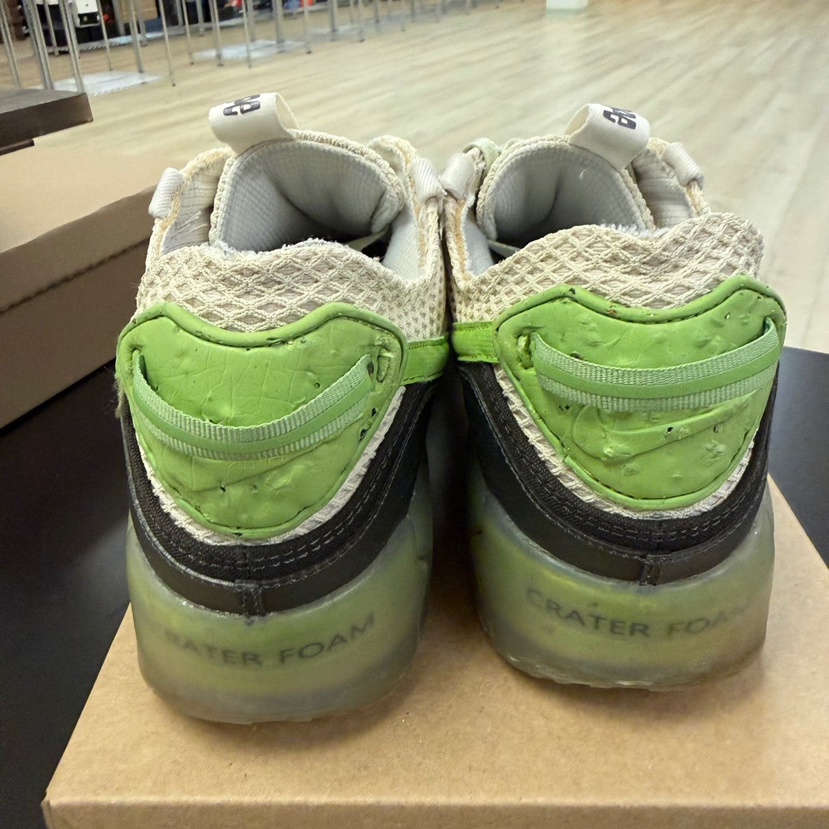 Nike Air Max 90 Terrascape Phantom Vivid Green Size 13 (Pre-Owned) - Image 4