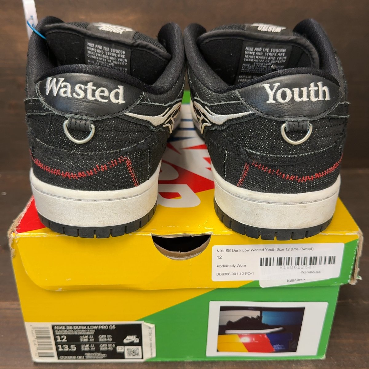 Nike SB Dunk Low Wasted Youth Size 12 (Pre-Owned) - aux