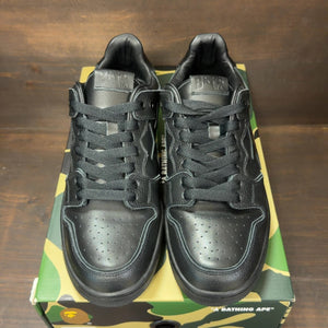 A Bathing Ape Bape SK8 Sta Triple Black Patent Leather Sta Logo - Image 3