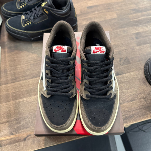 Jordan 1 Retro Low OG SP Travis Scott Mocha (US 9.5) (Lightly Worn)