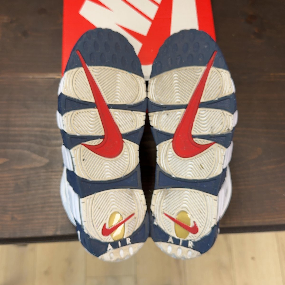 Nike Air More Uptempo 96 Olympic (2024) Size 10.5 (Pre-Owned) - aux