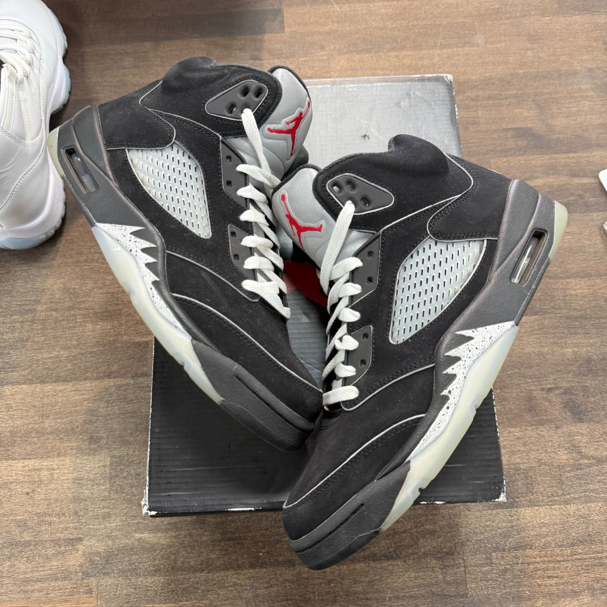 Jordan 5 Retro OG Black Metallic Reimagined - Image 1